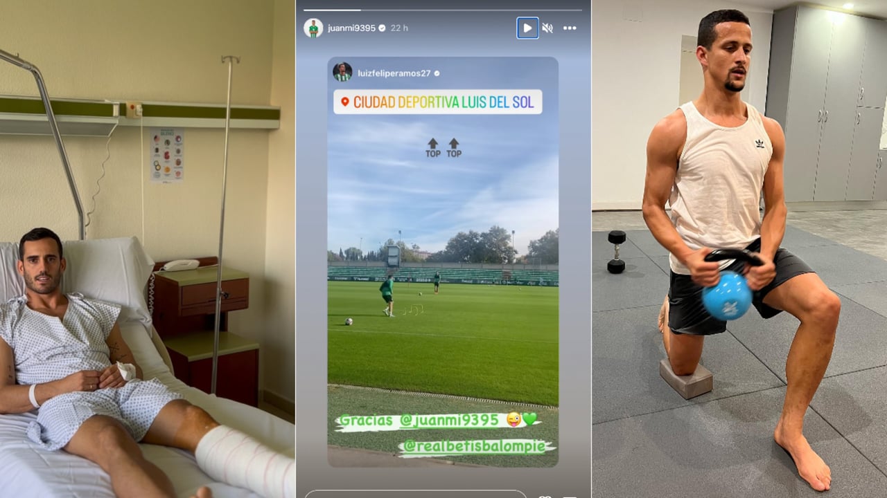 En el Betis, el que no corre, vuela