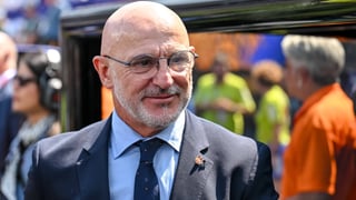 El Sevilla presume de Luis de la Fuente en su ciudad deportiva