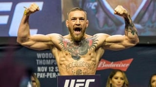 Conor McGregor incendia su combate con Holloway 