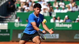 Carlos Alcaraz vuelve a demostrar que es humano en Montecarlo