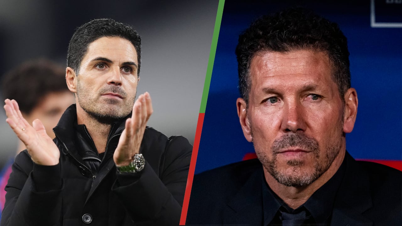 Mikel Arteta 'copia' a Simeone en el Atlético de Madrid