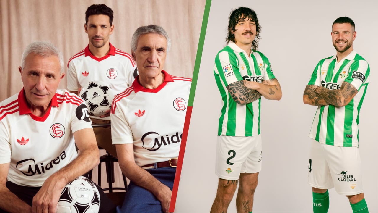 LaLiga se viste de historia: así son las camisetas retro que marcarán la jornada más especial en Primera división