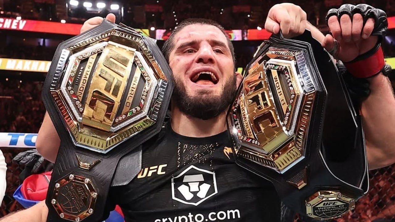 Islam Makhachev bate el récord de la UFC y Joel Álvarez no puede con el corto aviso