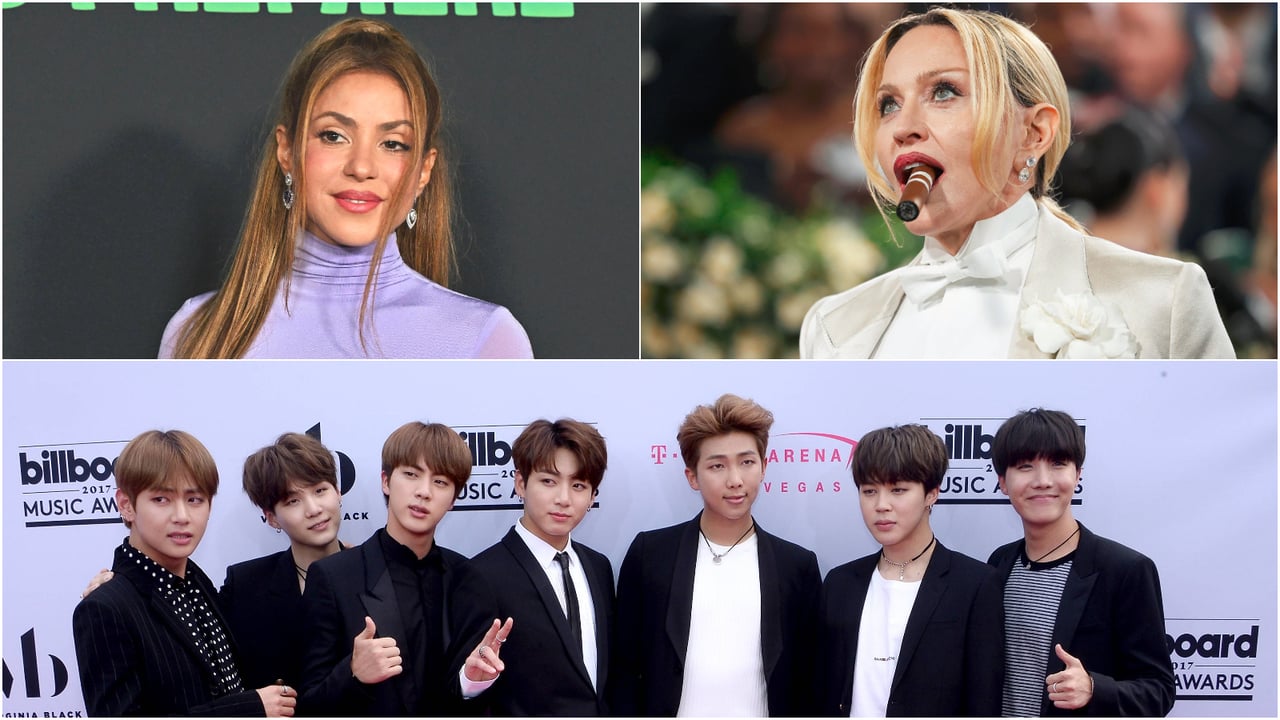 Shakira, Madonna y el grupo BTS pondrán la música en la final del Mundial