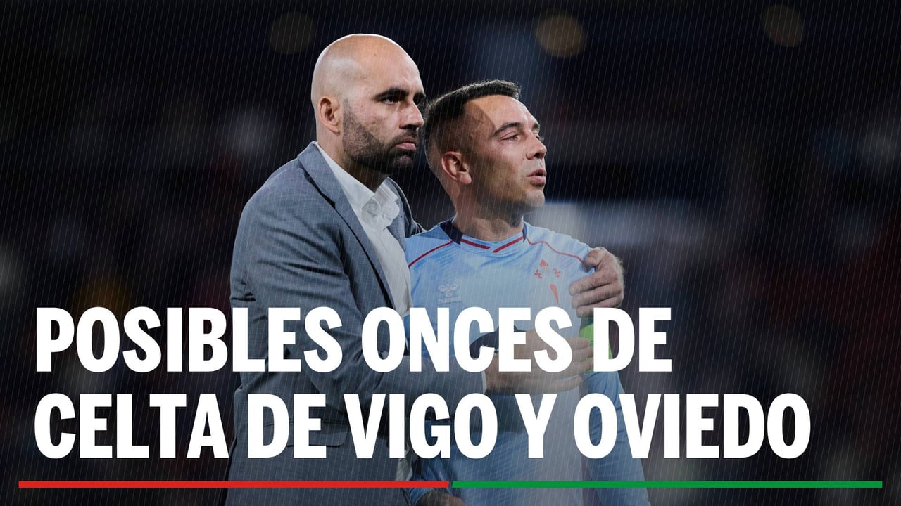 Celta de Vigo - Real Oviedo: alineaciones posibles y cómo ver en tv el partido de LaLiga EA Sports
