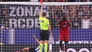 Espanyol y Sevilla comparten enfado con el árbitro: polémica por la roja a Sangante y el gol anulado a Marcos Fernández       