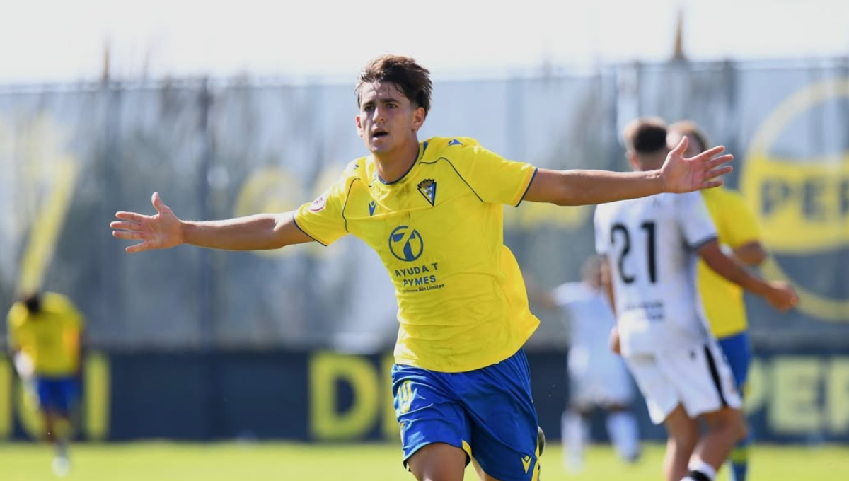 Una joven promesa del Cádiz, convocada por la selección española sub 19
