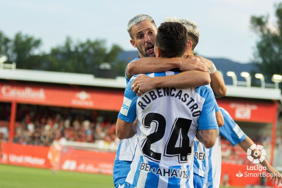 Mirandés 1-3 Málaga: A la tercera salió el sol
