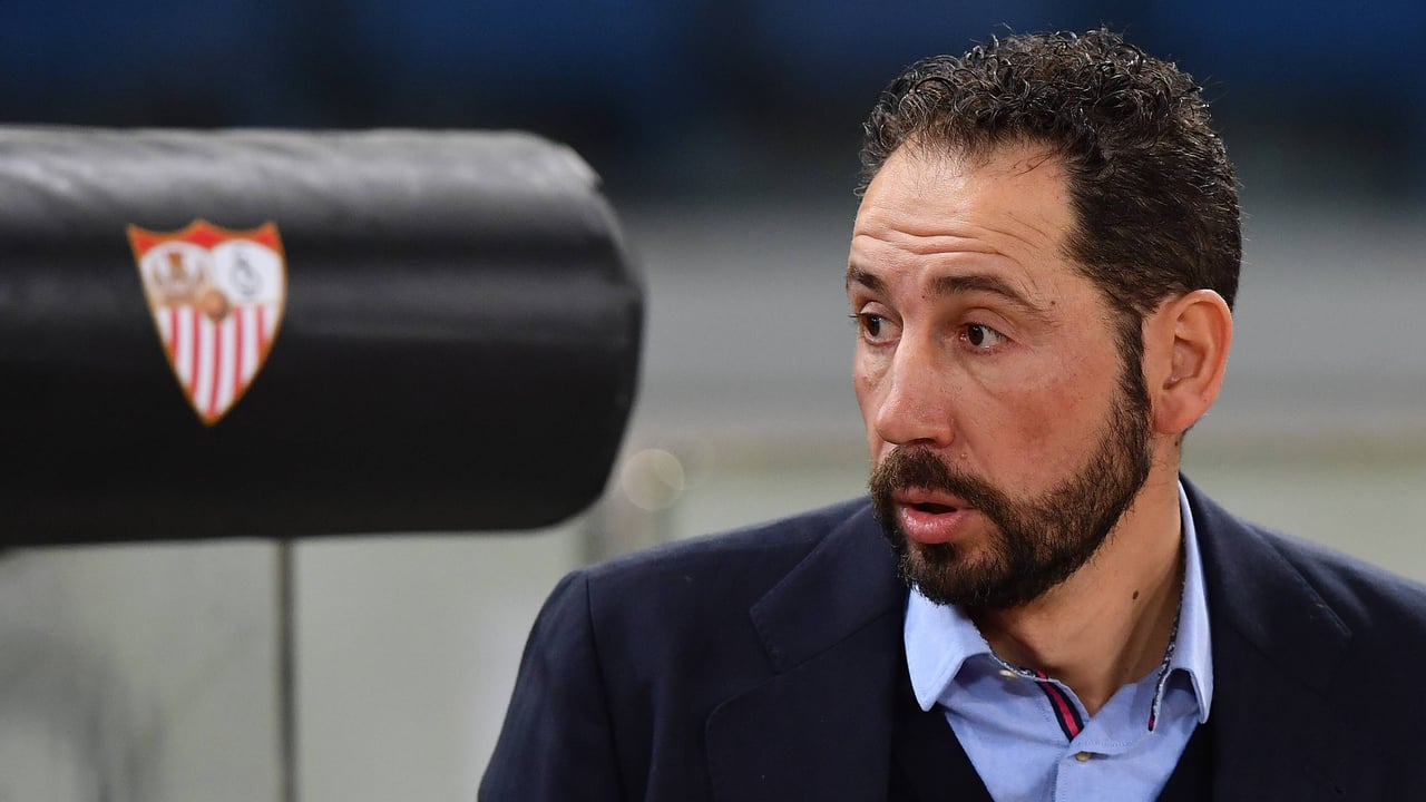 Machín: "El Sevilla, en los últimos tiempos, ha mirado más para abajo que para arriba"