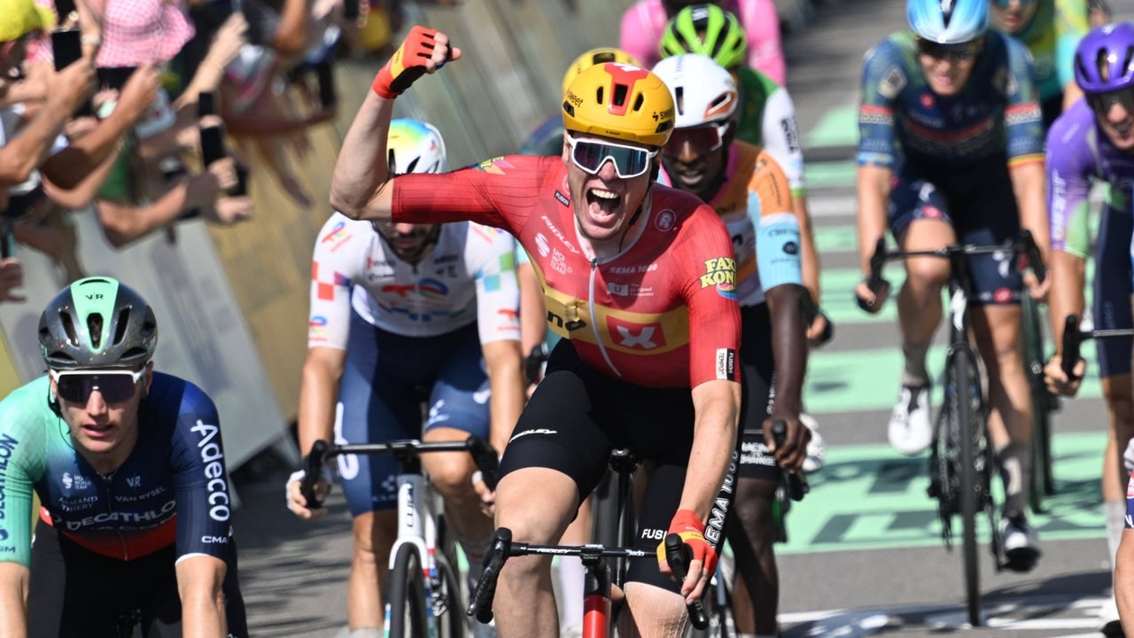 Waerenskjold pone nombre al sorpresón del Tour en la etapa más rápida de la historia