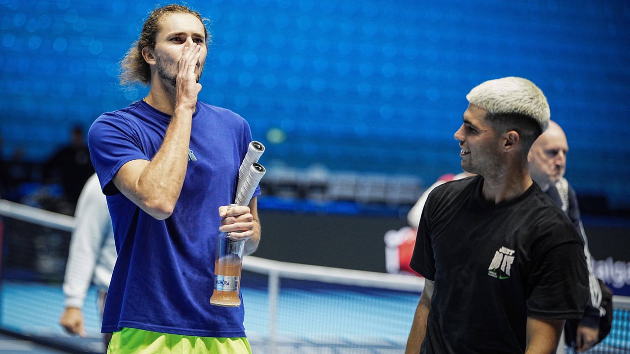 El 'feo' de Zverev a Carlos Alcaraz antes de las ATP Finals