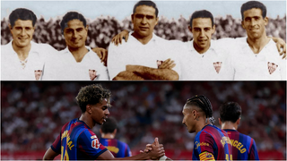 Ni Raphinha ni Lamine: el récord de goles (de largo) en un arranque liguero lo tiene el Sevilla
