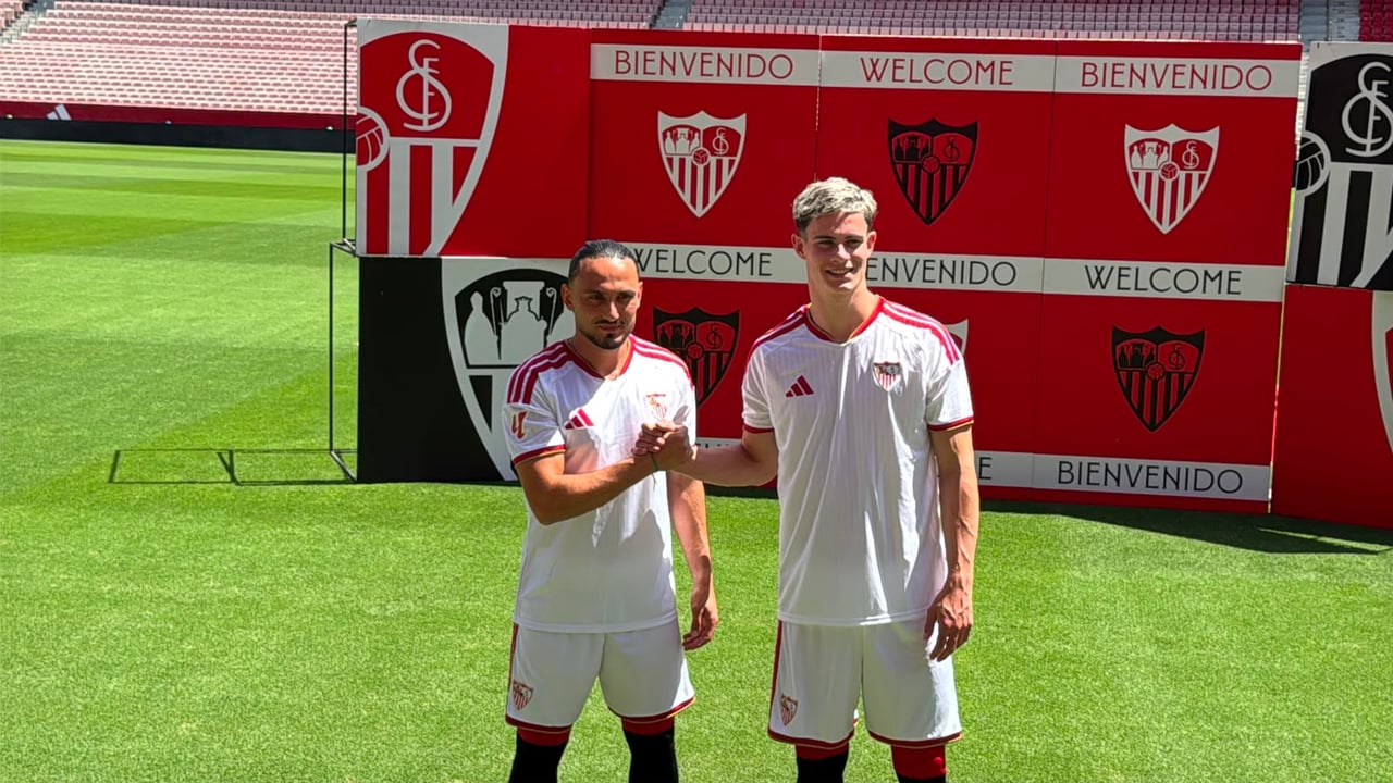 Robbi Ure, el aprendizaje del español y sus primeras sensaciones en el Sevilla: "Han sido dos semanas increíbles"