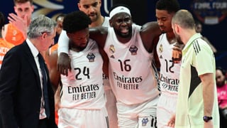 Usman Garuba, el peaje más caro del Real Madrid en la Euroliga: un año de baja