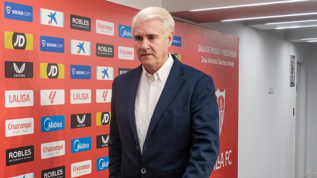 La primera tarea importante de Antonio Cordón en el Sevilla