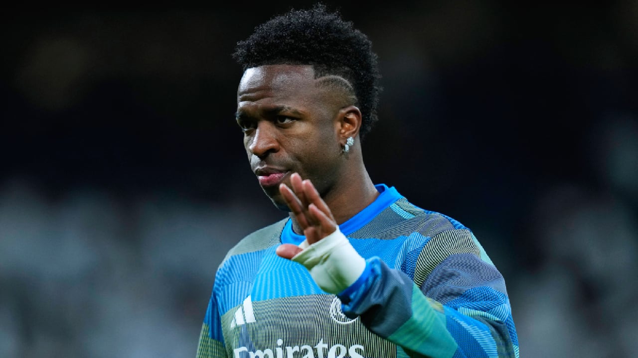 La polémica y viral reacción de Vinícius al Atlético 4-0 Barcelona