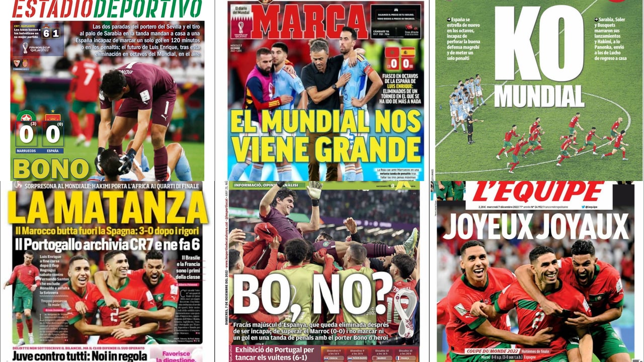 Bono de regreso, El Mundial nos viene grande, KO Mundial... Así vienen las portadas