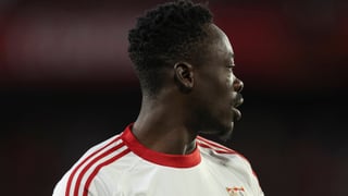 Akor Adams revela su gran referente en el Sevilla: "Me fijo mucho en Kanouté"