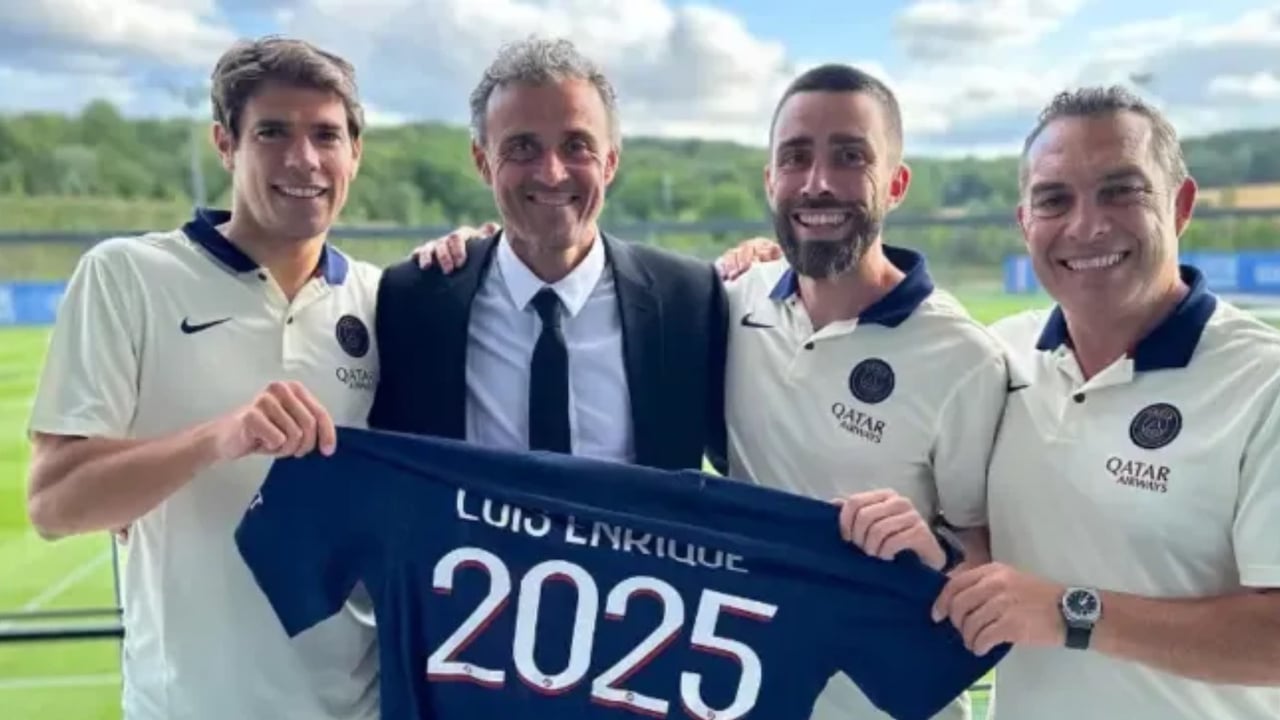Luto en el PSG por el cuerpo técnico de Luis Enrique