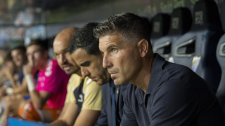 Funes, técnico del Málaga, descontento: "Hemos merecido mucho más"