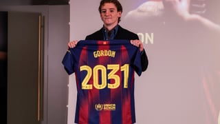 Gordon y la ambición en su nueva etapa: "No me conformo con jugar solo en el Barcelona; quiero ganarlo todo"