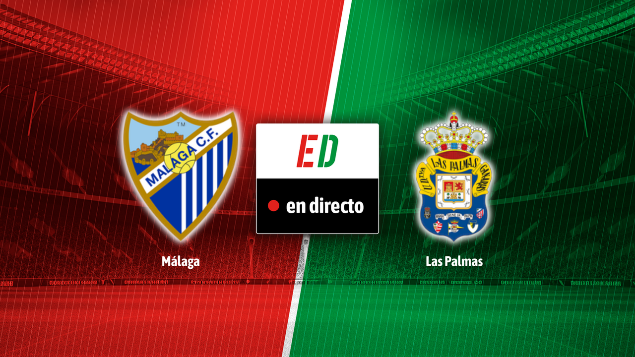 Málaga - Las Palmas en directo: resultado del partido de hoy de la vuelta de semifinales del playoff de ascenso a Primera División en vivo online