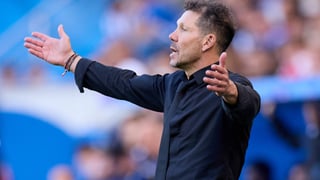Simeone: "Para jugar en el Atlético hay un nivel y para quedar en la historia hay otro"