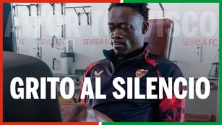 El grito al silencio de Akor Adams, delantero del Sevilla FC: levántate y marca 