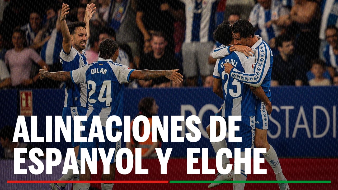 Alineaciones Espanyol - Elche: Alineación confirmada de Espanyol y Elche en el partido de la jornada 10 de LaLiga