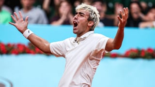 Mérida saca pecho y Landaluce se marcha del Mutua Madrid Open con una deuda pendiente