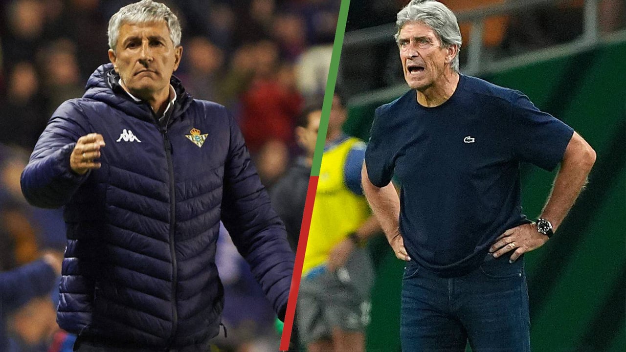 Quique Setién señala a Pellegrini el camino para romper su sequía en el Santiago Bernabéu como técnico del Betis