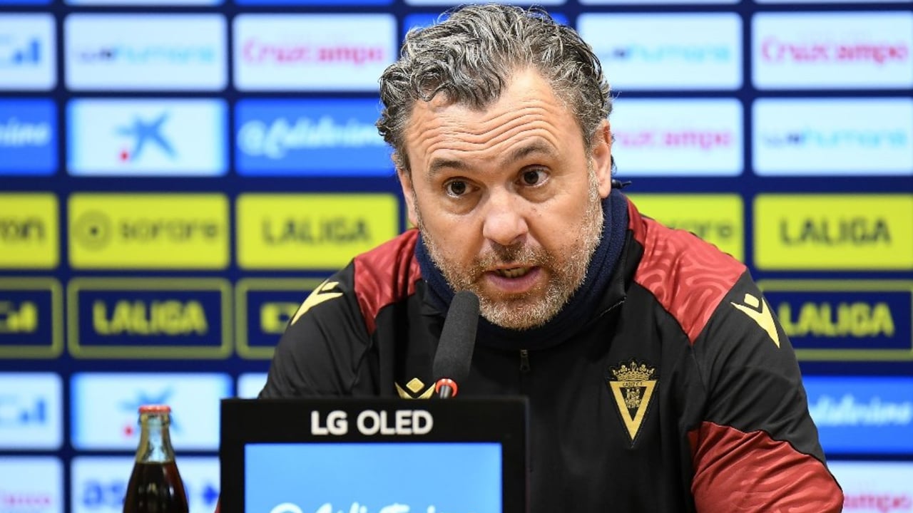 Sergio González habla claro sobre su posible destitución en el Cádiz