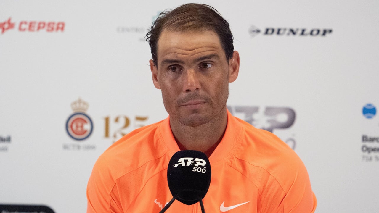 Rafa Nadal siembra la duda en Málaga