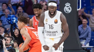 Garuba hace olvidar a Tavares y el Real Madrid encarrila la eliminatoria ante el Hapoel Tel Aviv