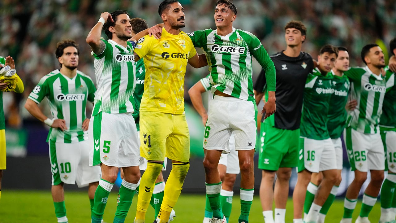 El Betis prepara un 'sorpasso' histórico al Chelsea en su escalada sin freno en el clasificación de la UEFA