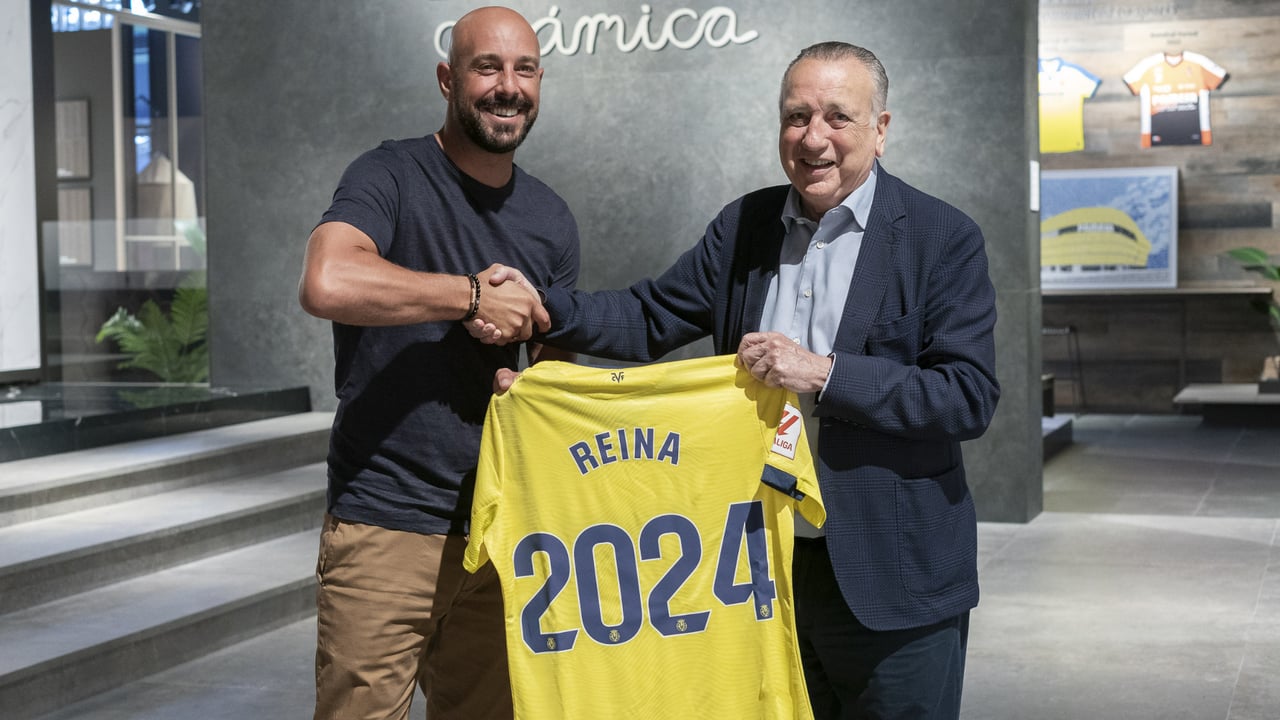 Pepe Reina renueva con el Villarreal y amenaza el récord de Joaquín