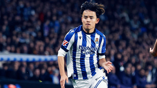 Take Kubo da la buena noticia en la Real Sociedad