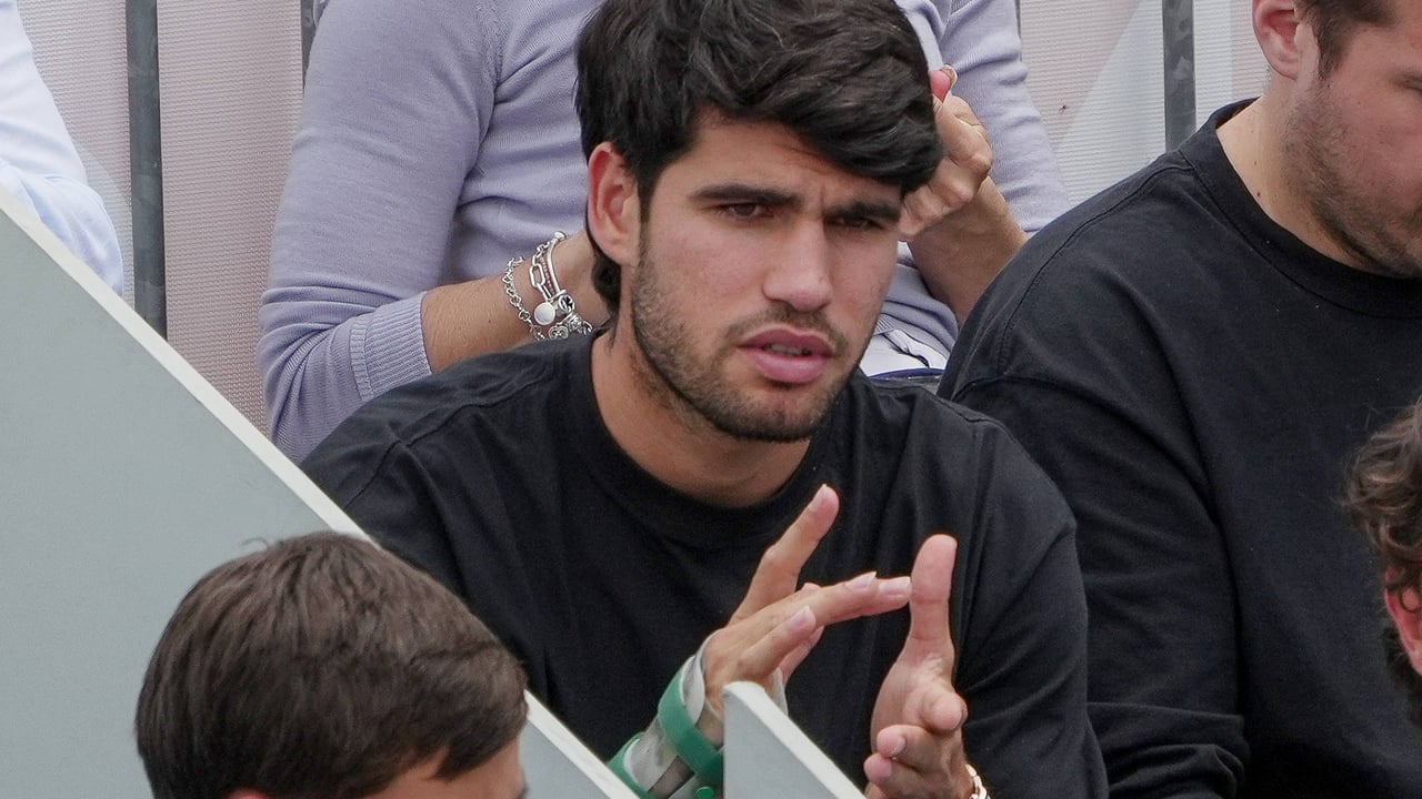 Carlos Alcaraz (23 años), sobre la ansiedad que sufría: "Entraba sudando a la sala de prensa"