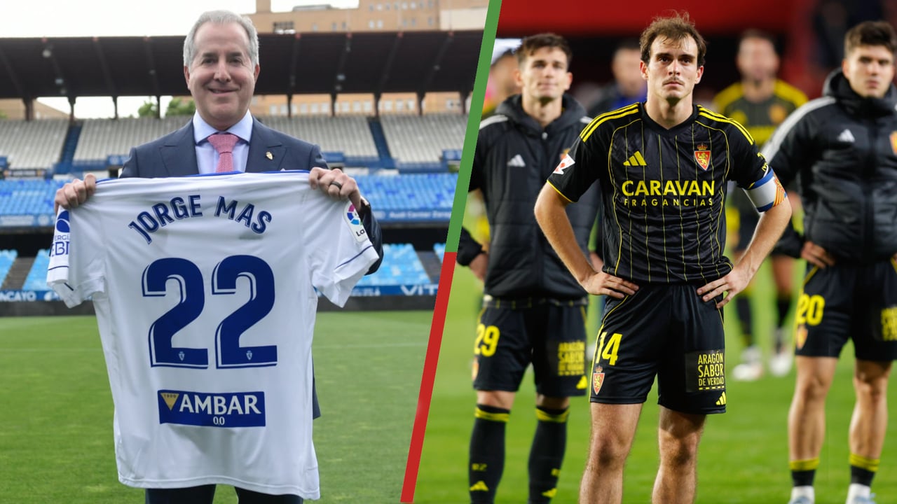 Real Zaragoza: del rescate de Jorge Mas a un descenso que rompe 80 años de historia