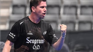 Paquito Navarro provoca un terremoto en el Premier Pádel