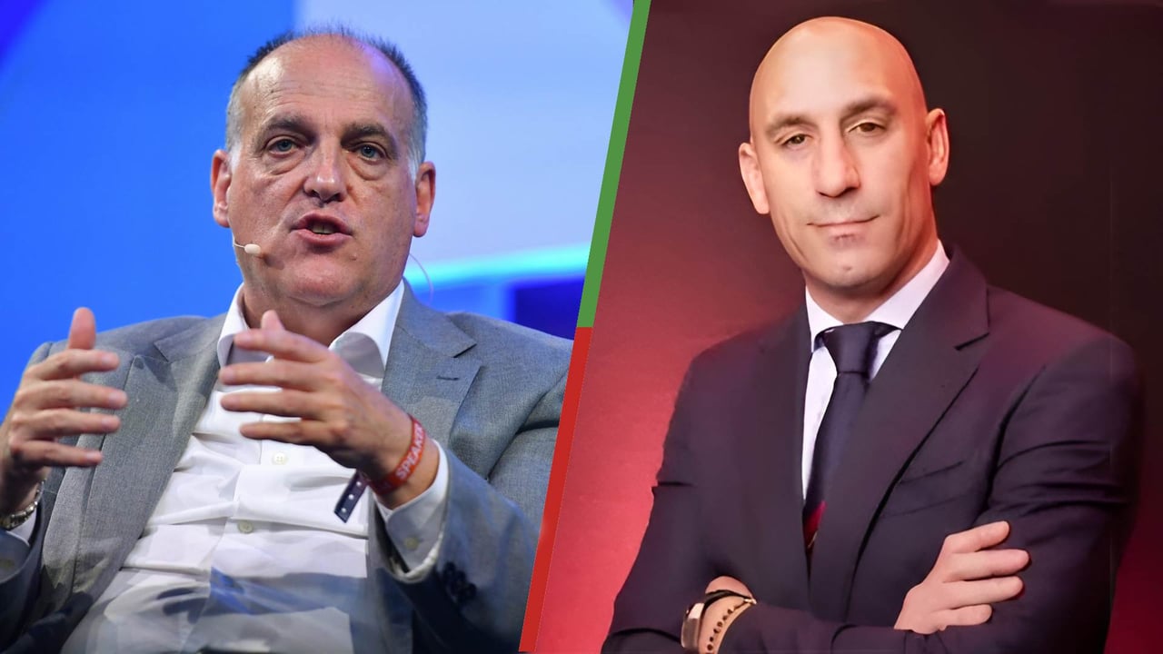 Rubiales estalla contra Tebas y denuncia sus prácticas en La Liga: "Dedica millones de euros de los clubes a los medios de comunicación"