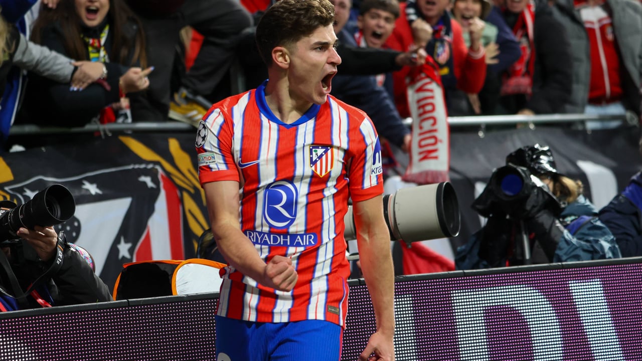 Julián Álvarez, mejor que Vinicius y Raphinha