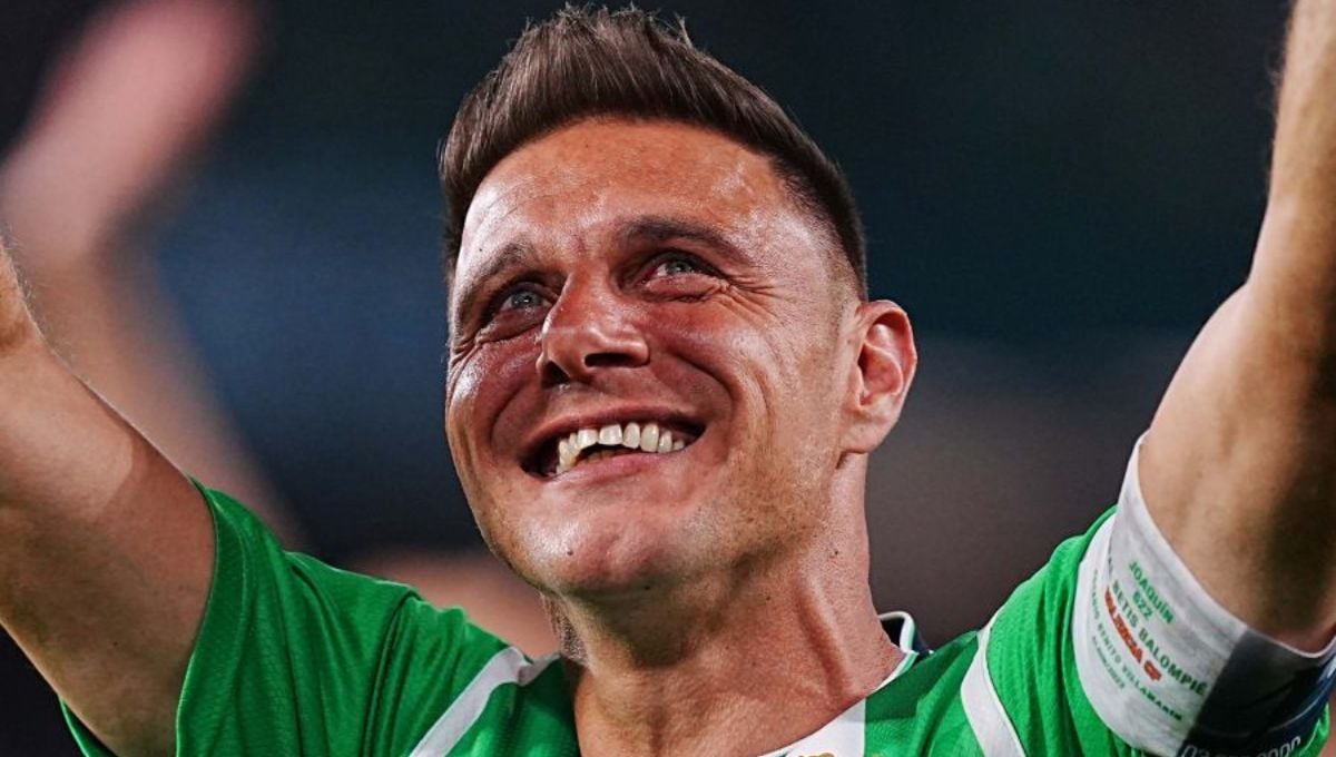 Joaquín apura para volver a jugar