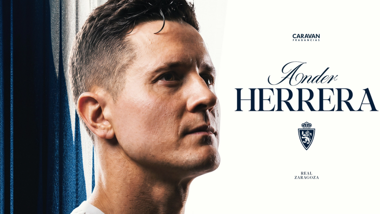 Ander Herrera vuelve al Real Zaragoza para liderar el regreso al fútbol profesional
