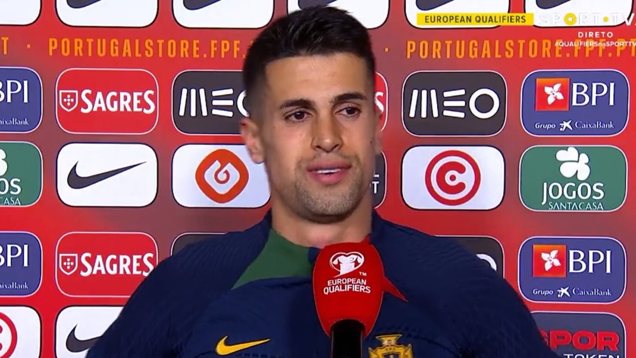 La viral reacción de Joao Cancelo cuando se entera del despido de Nagelsmann en el Bayern Munich