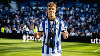 El debut de Ibai Agirre con la Real Sociedad desata la locura: de Tercera RFEF a Primera división