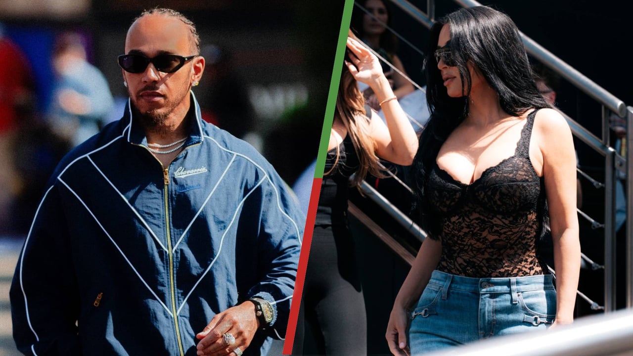 Kim Kardashian eclipsa el Gran Premio de Mónaco junto a Lewis Hamilton