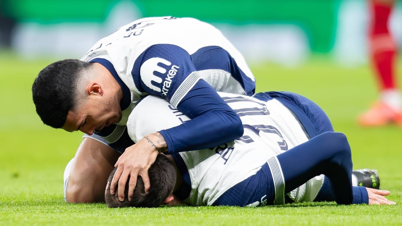 Rodrigo Bentancur, hospitalizado tras desplomarse sobre el césped