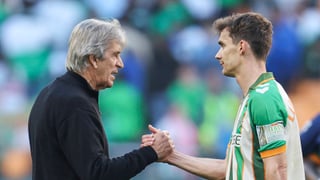 Diego Llorente refuerza la continuidad de Pellegrini en el Betis: "Si llegó a un acuerdo para renovar es porque ambas partes quieren que siga"