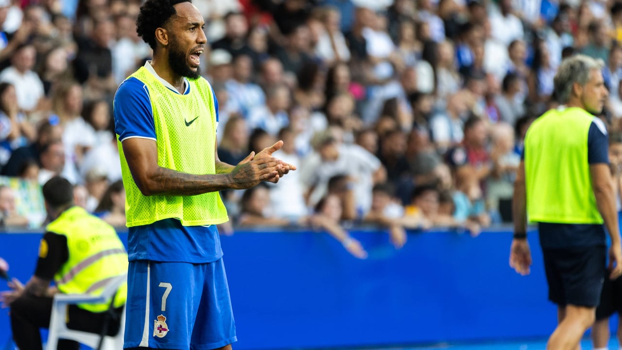 Así avanza la recuperación en A Coruña de Aubameyang